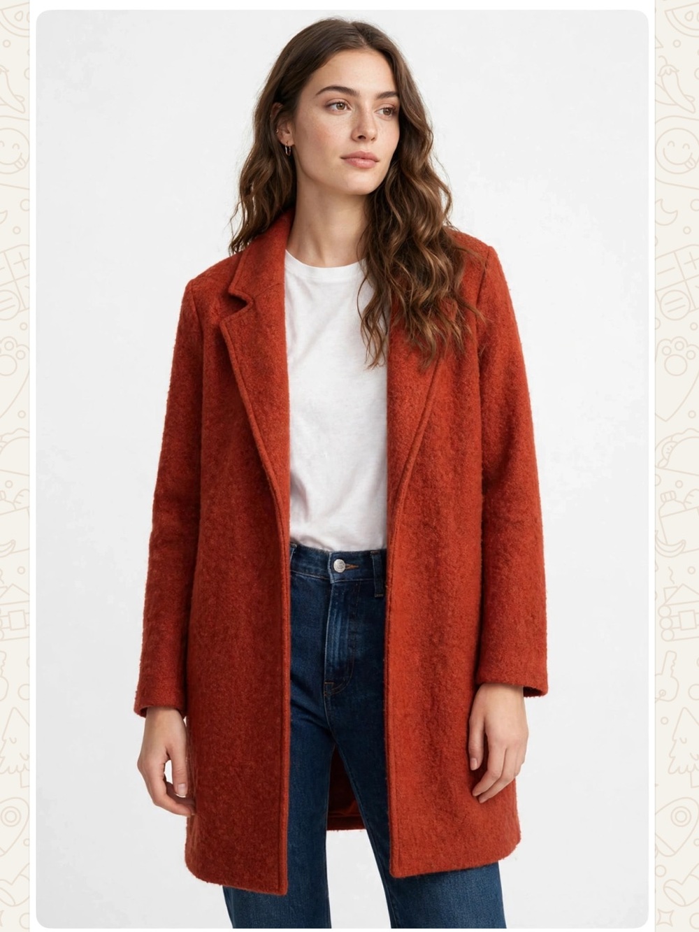 Rachel Zoe Women's Red Coat
